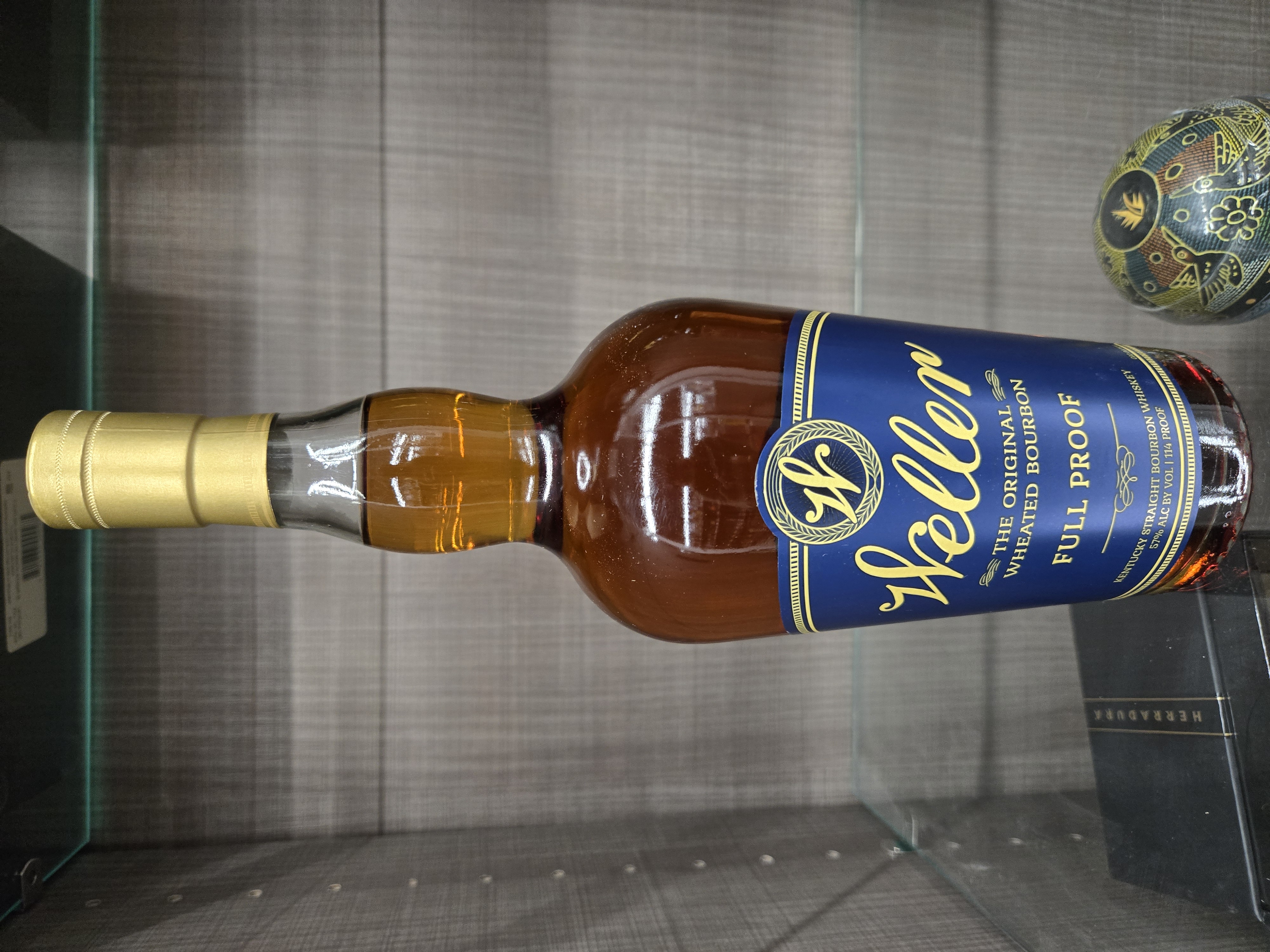 Weller Full Proof bourbon bottle at Five Star Liquor in Crown Point