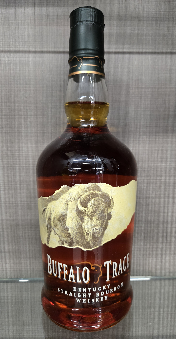 Buffalo Trace bourbon bottle at Five Star Liquor in Crown Point
