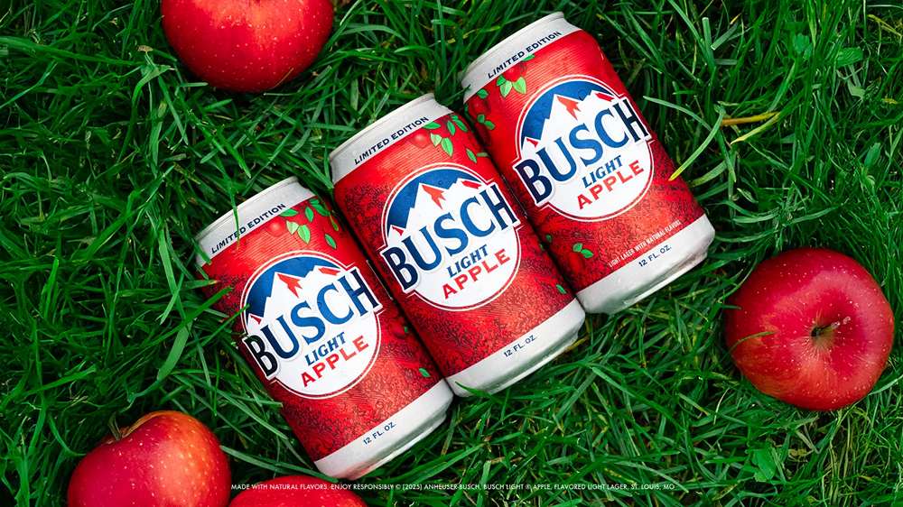 Busch Light Apple limited-time beer now available at Five Star Liquor in Crown Point, Indiana