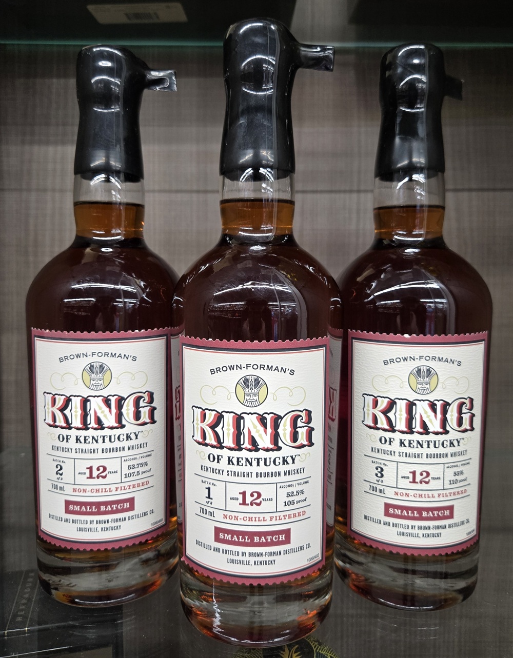 King of Kentucky rare bourbon whiskey bottle in Crown Point at Five Star Liquor